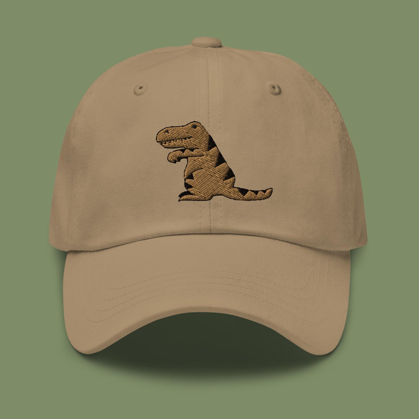 brown dino (hat)