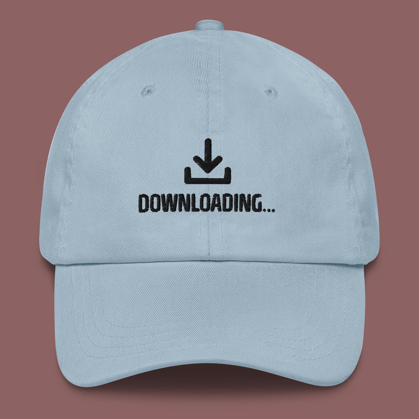 downloading information into brain... (hat)