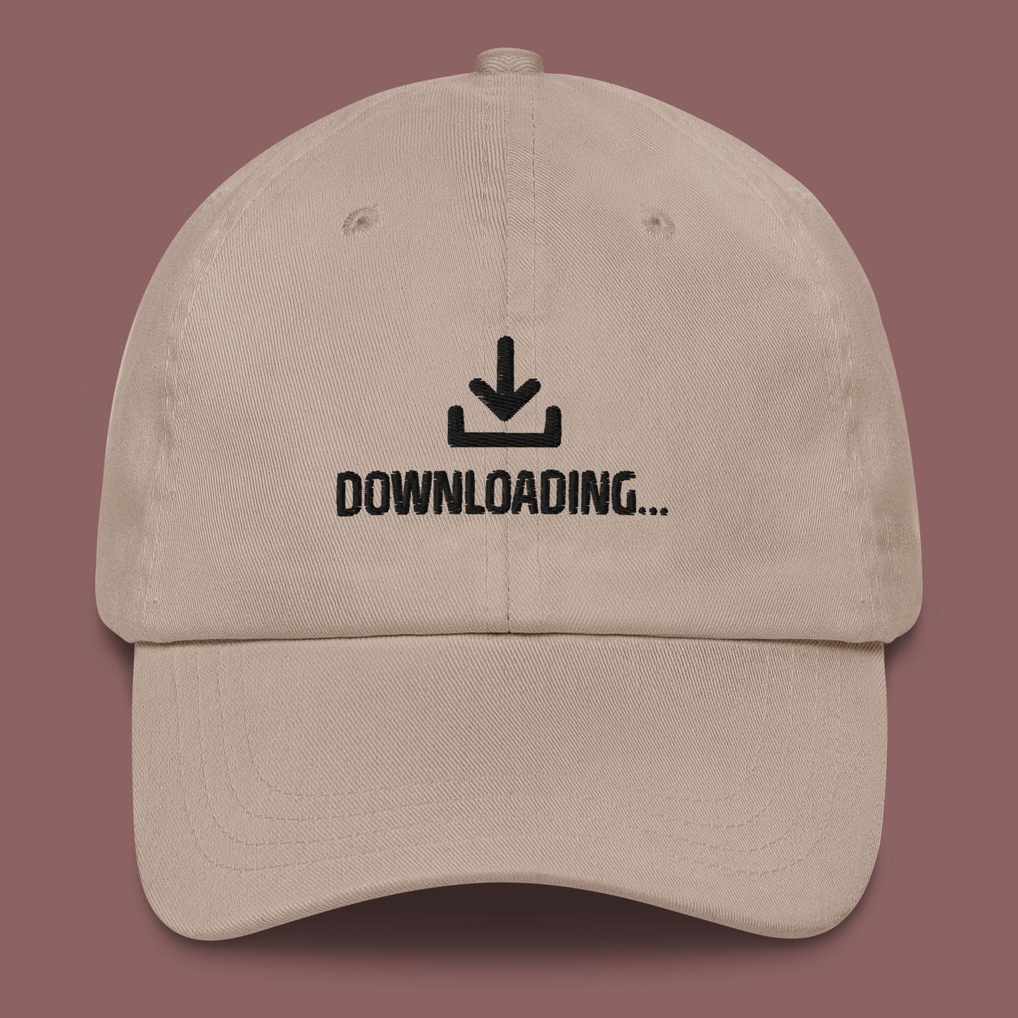 downloading information into brain... (hat)
