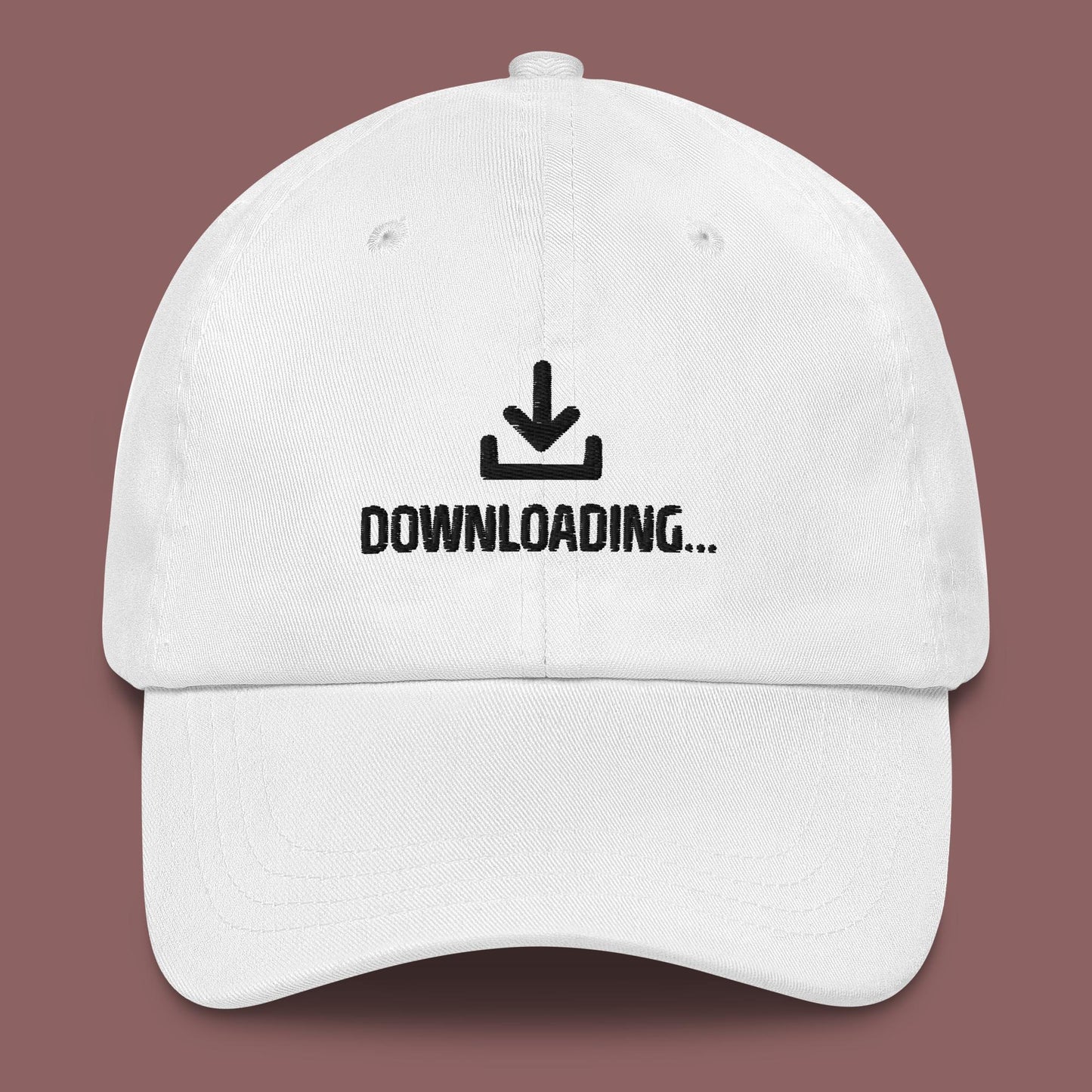 downloading information into brain... (hat)