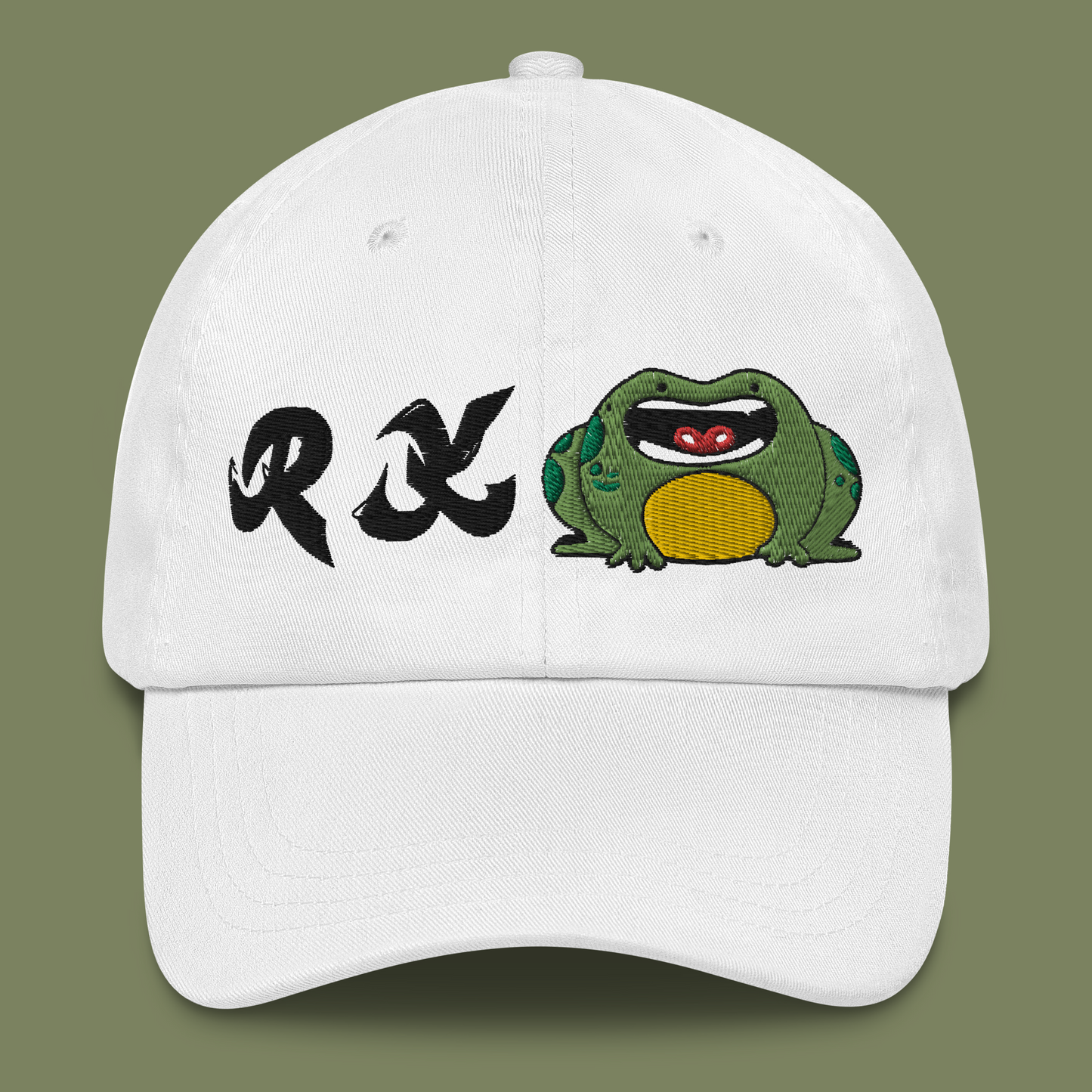 RK logo (white hat)