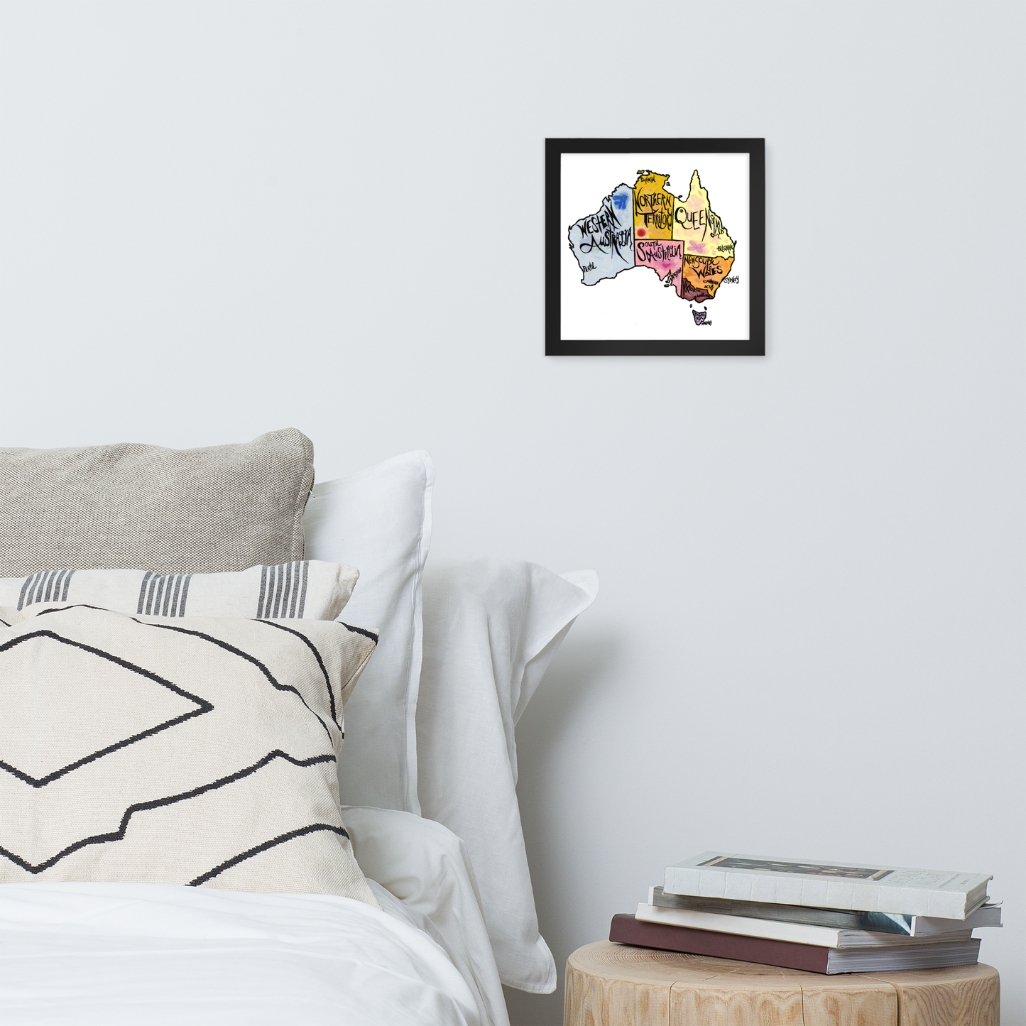 australia (framed poster)