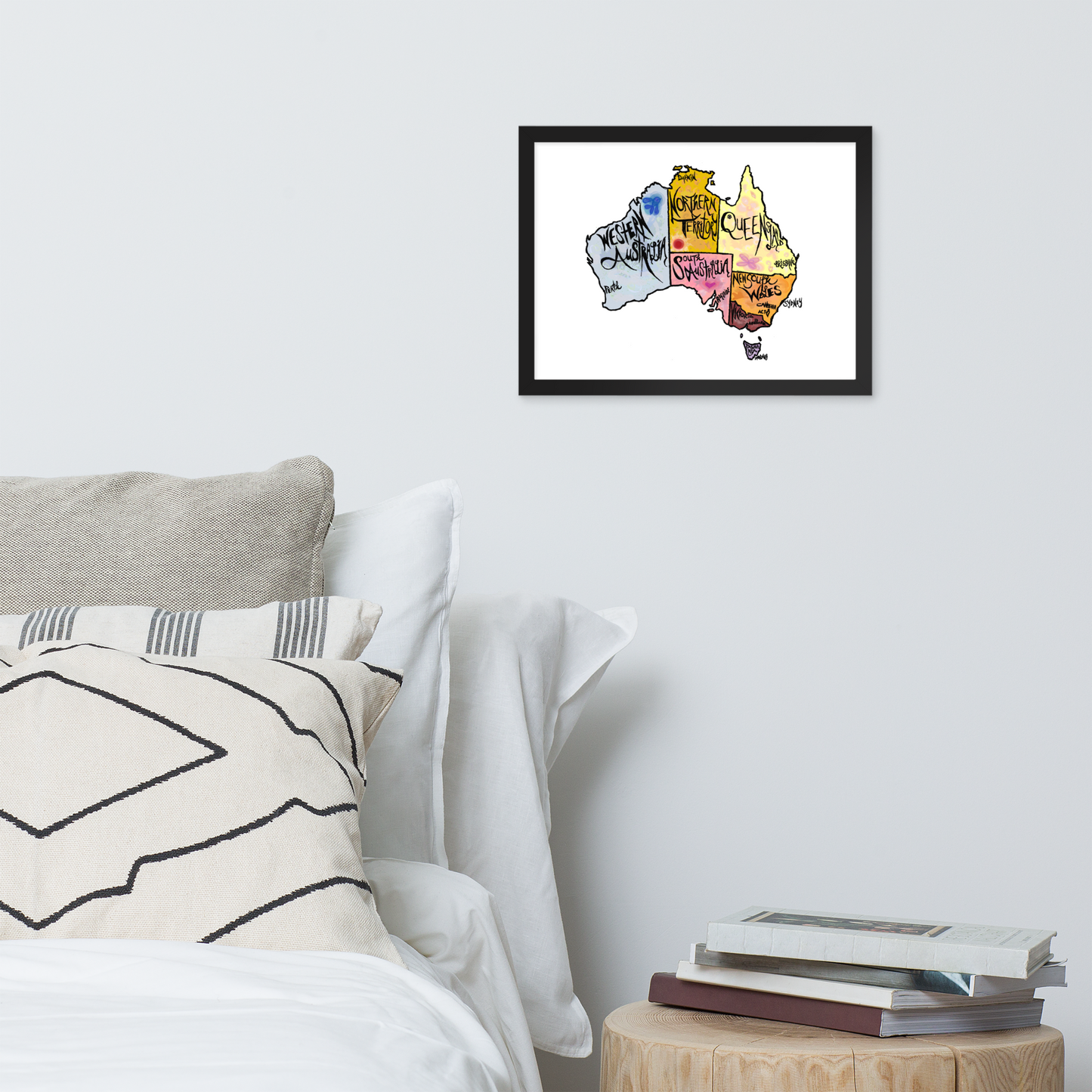 australia (framed poster)