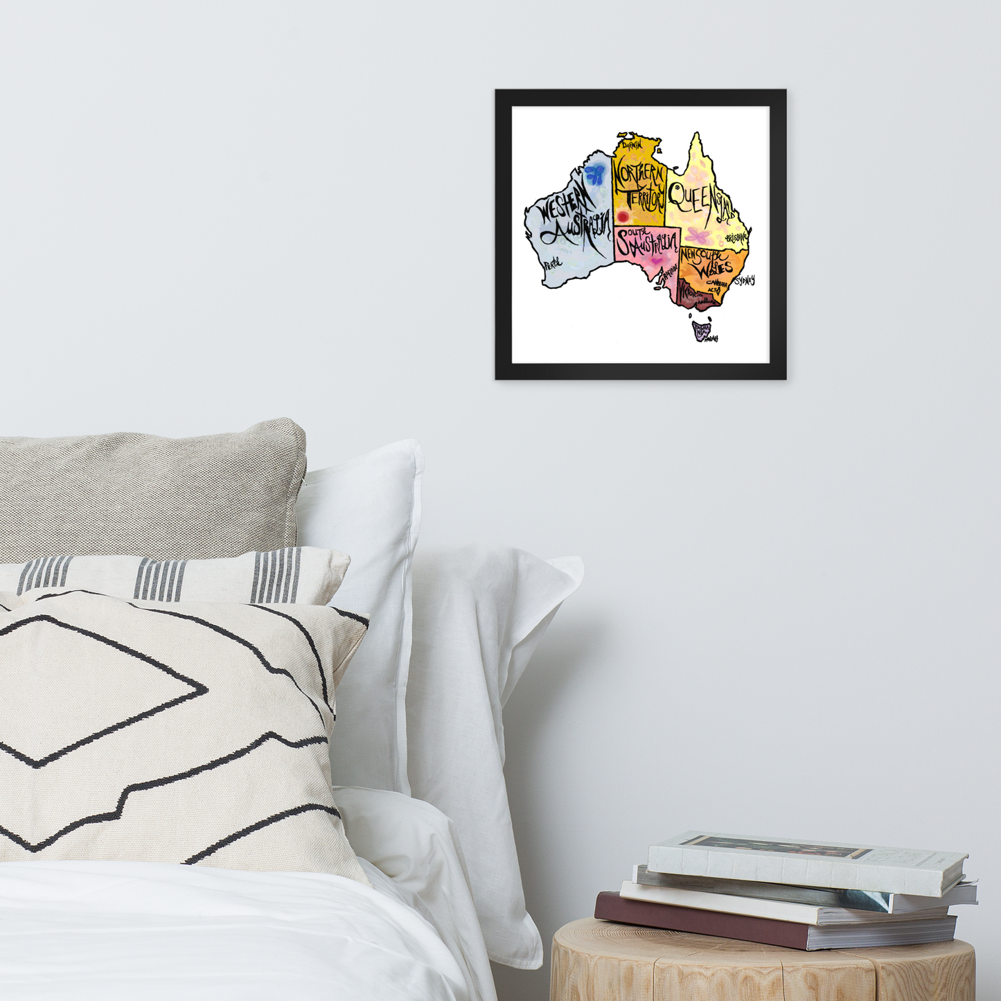 australia (framed poster)