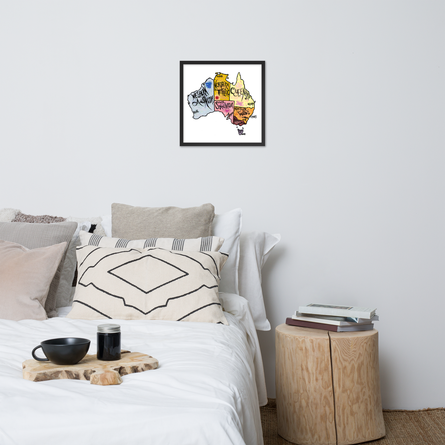 australia (framed poster)