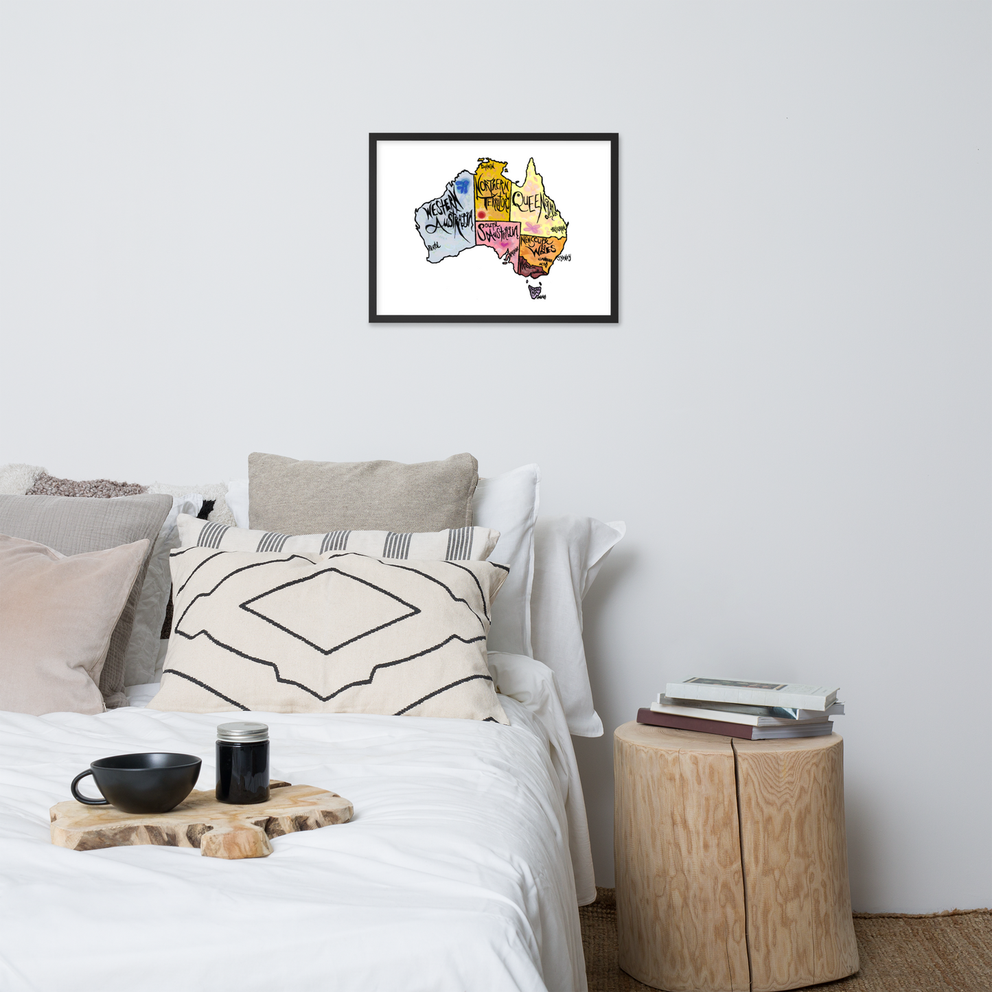 australia (framed poster)