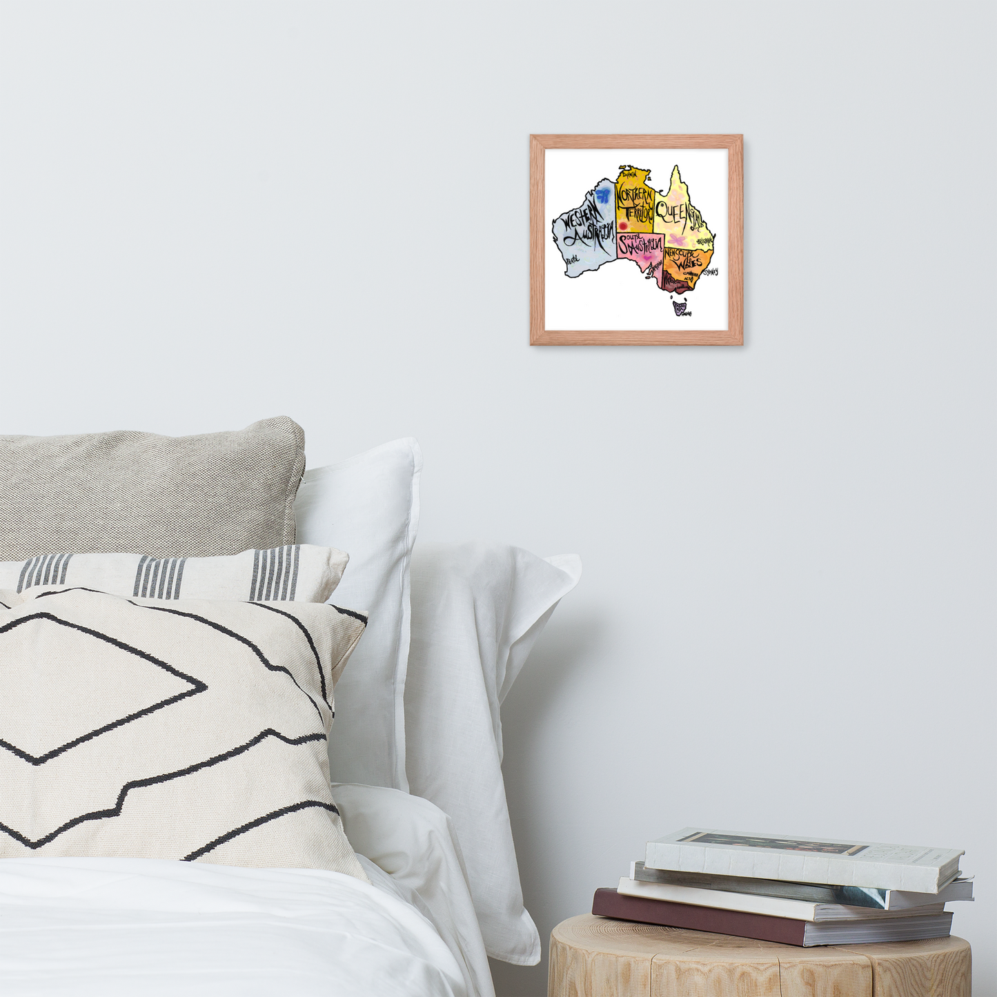 australia (framed poster)