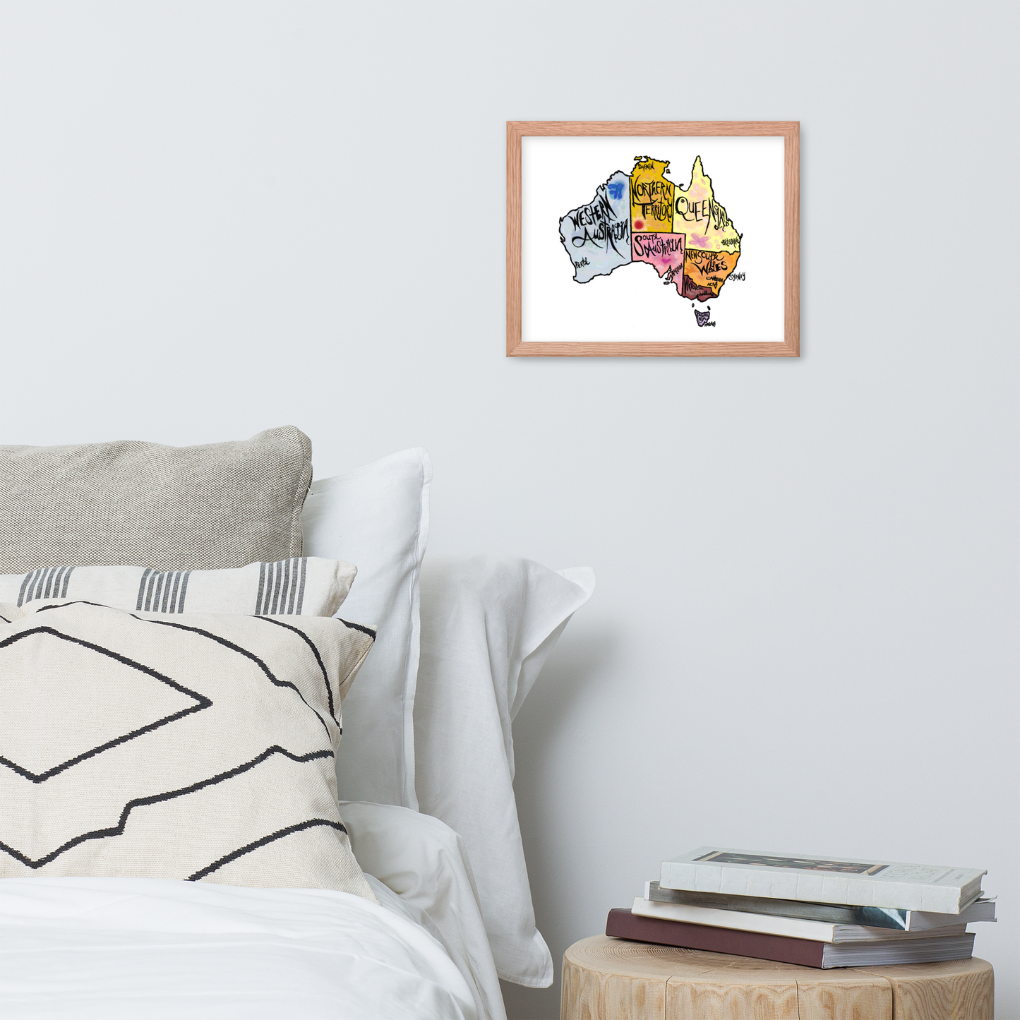 australia (framed poster)