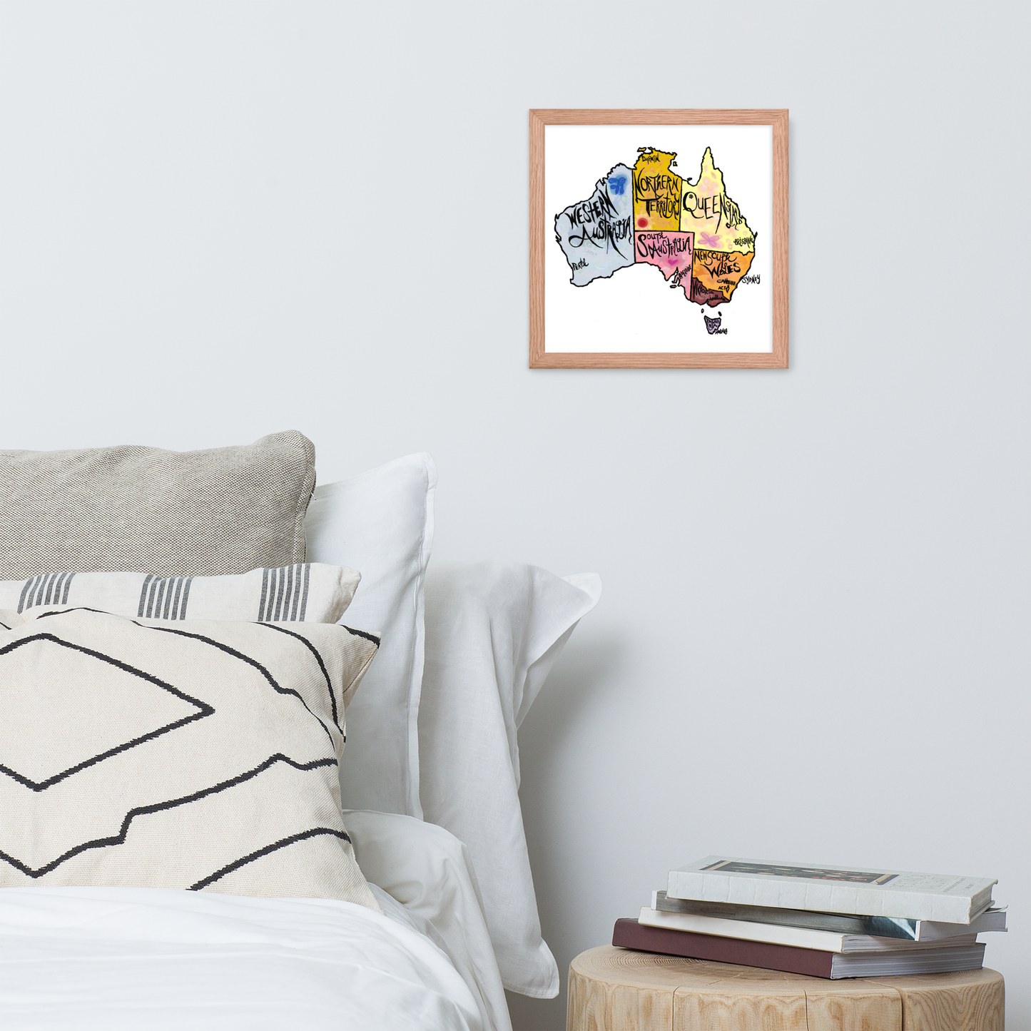 australia (framed poster)