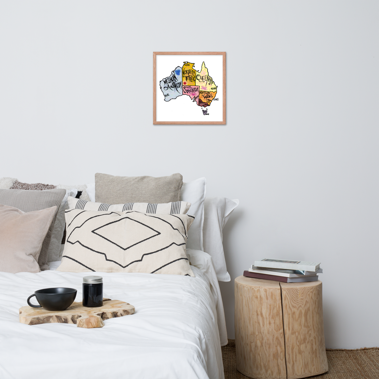 australia (framed poster)