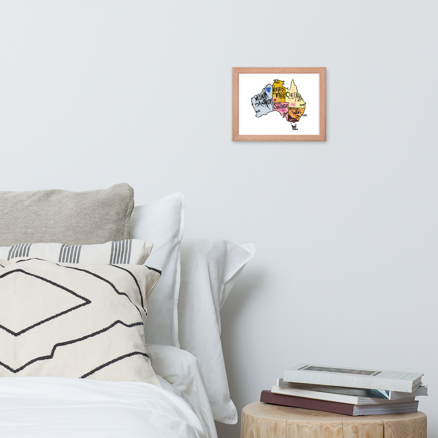 australia (framed poster)