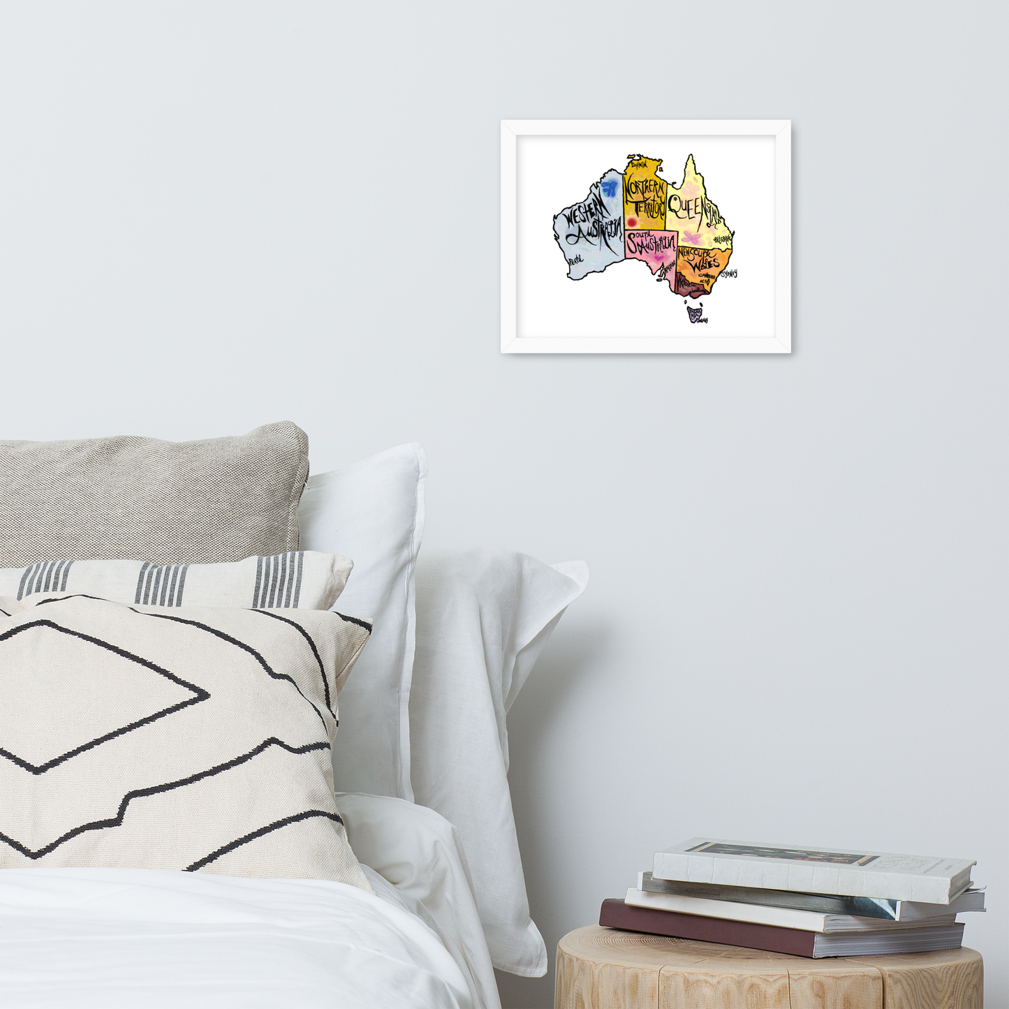 australia (framed poster)