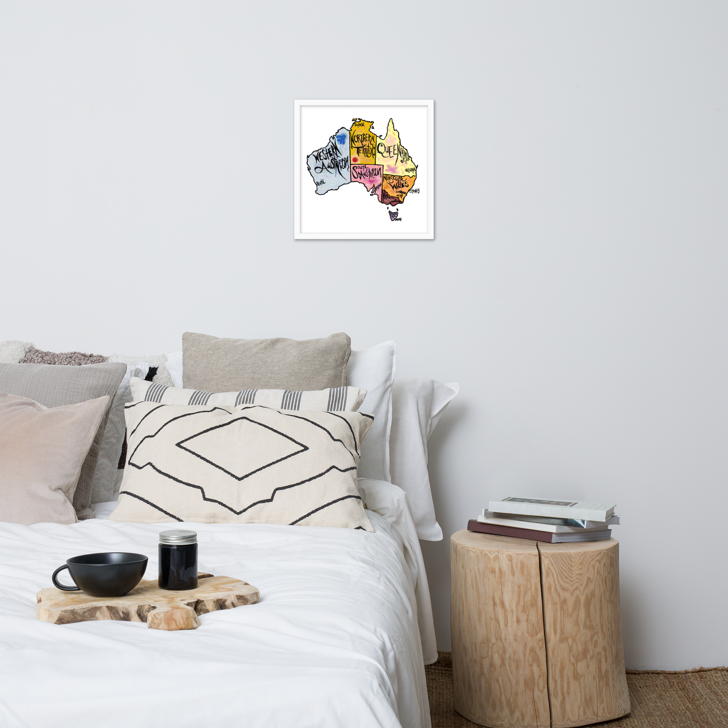 australia (framed poster)