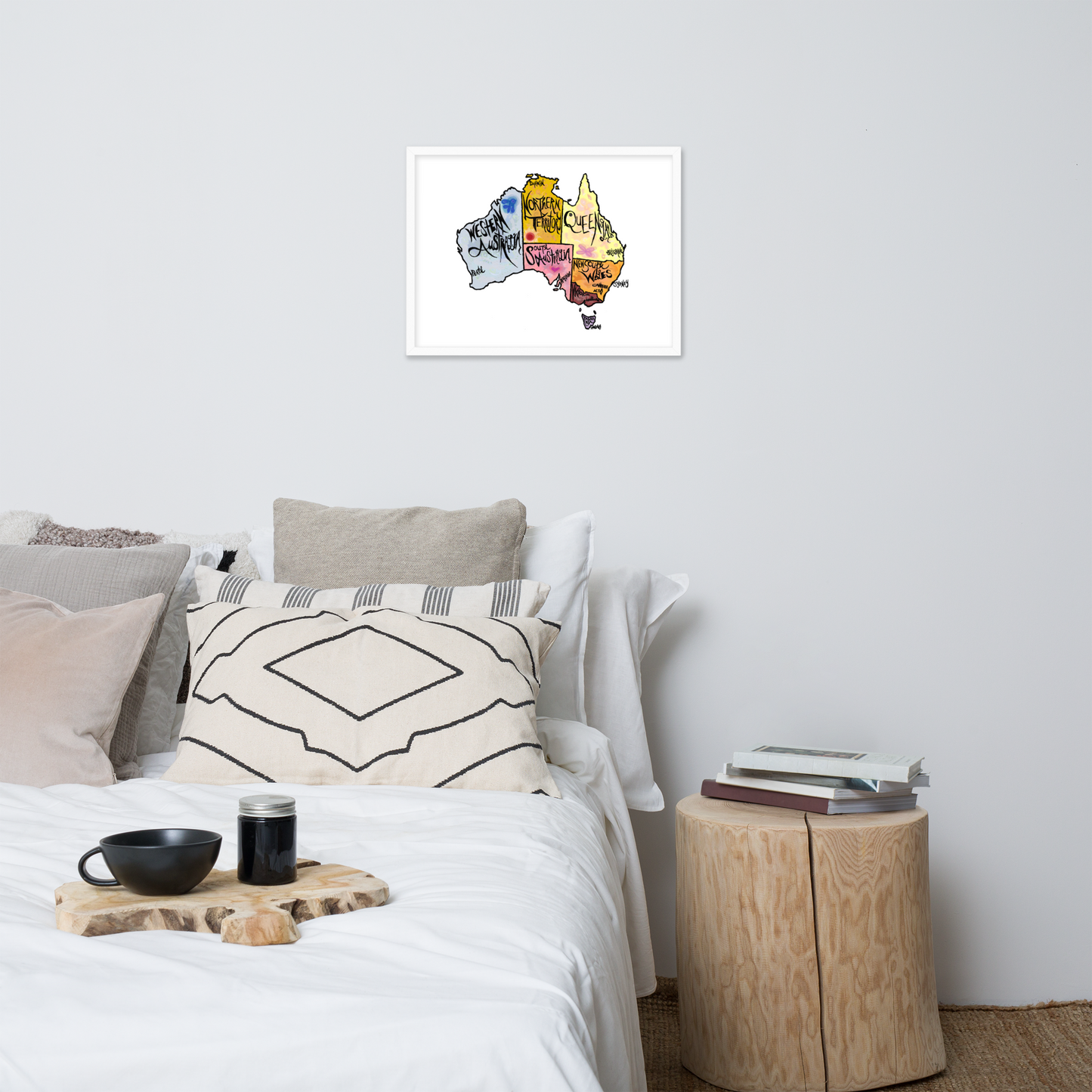 australia (framed poster)