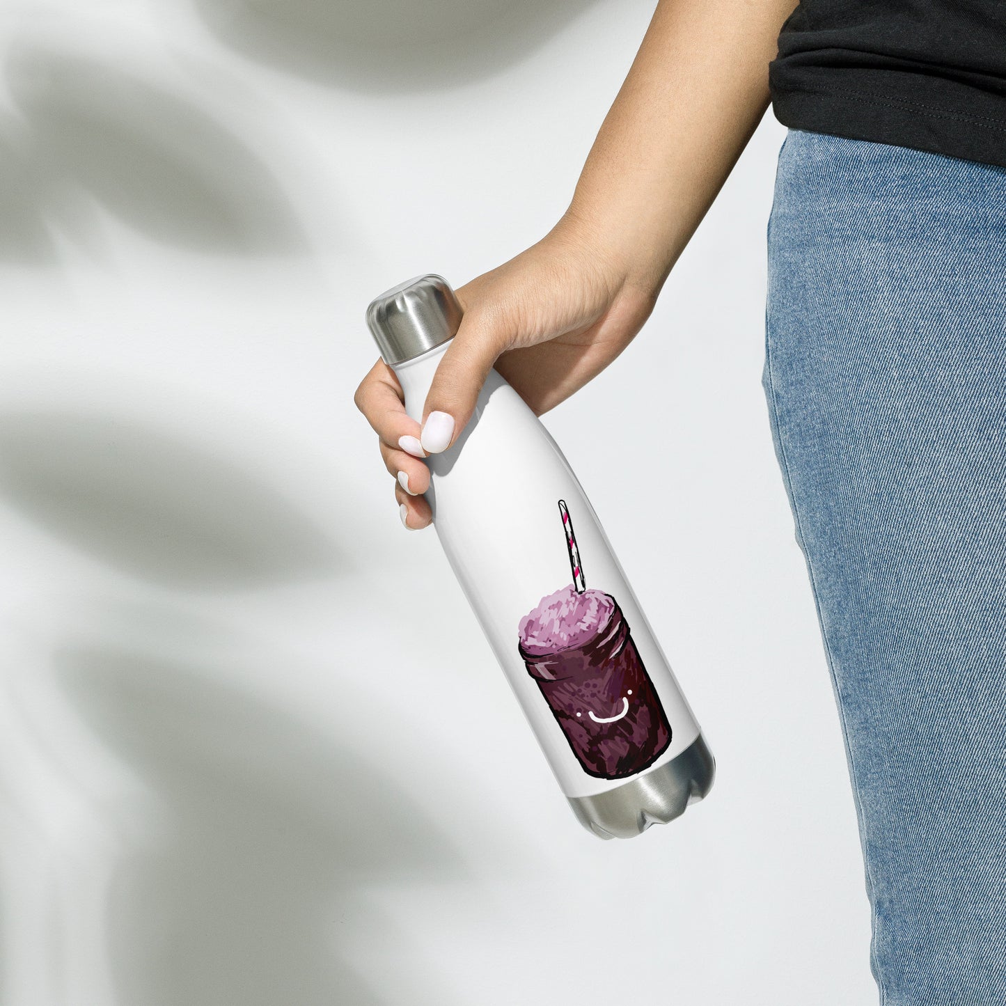 nate's slushee (stainless steel water bottle)