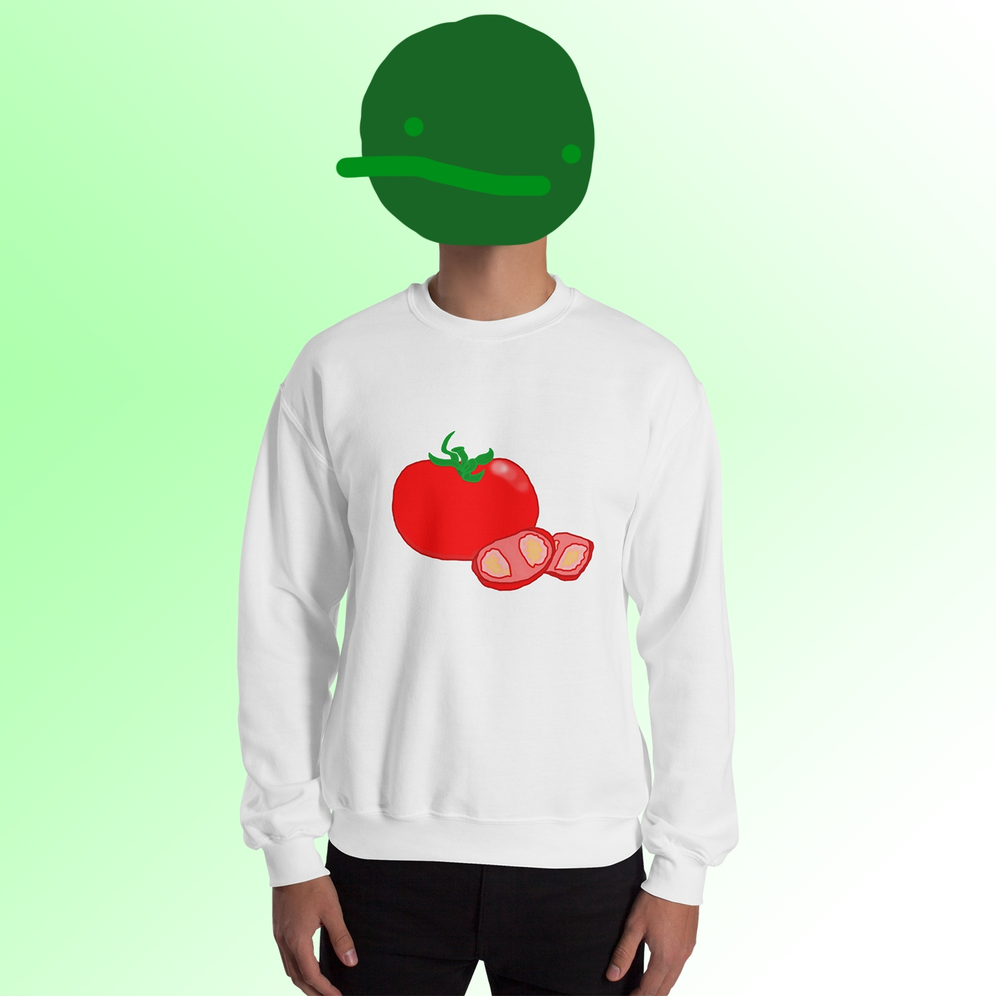 tom ate toe (sweatshirt)