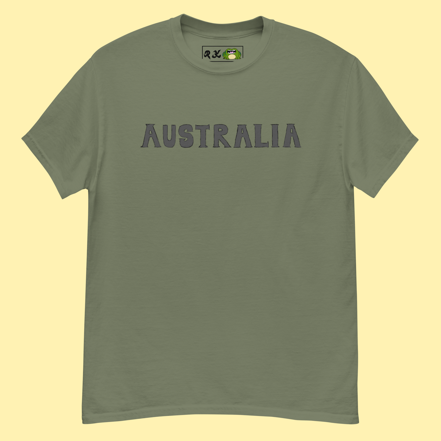 AUSTRALIA - just da word (classic tee)
