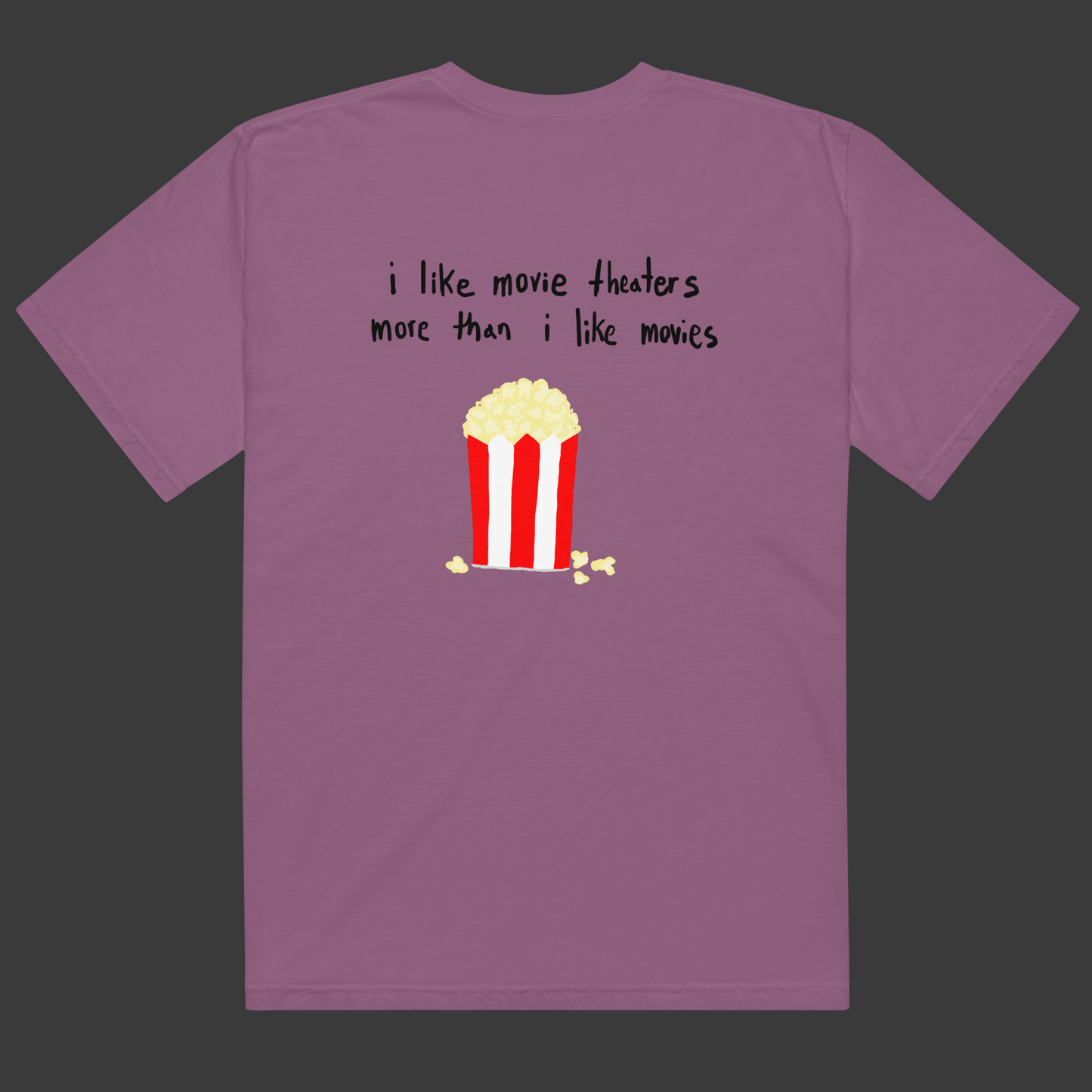 movies (garment-dyed heavyweight t-shirt)