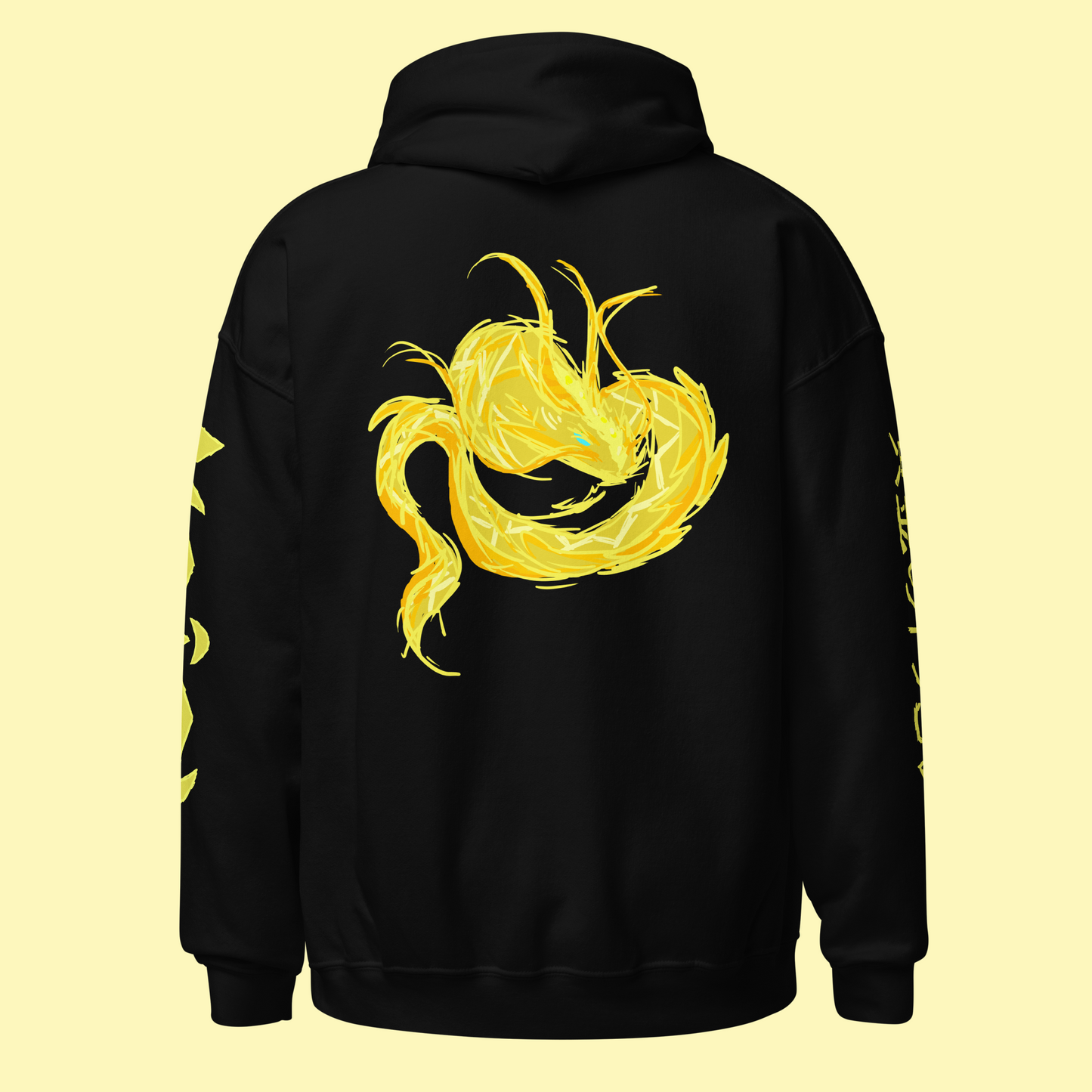 golden dragon (heavy blend hoodie)