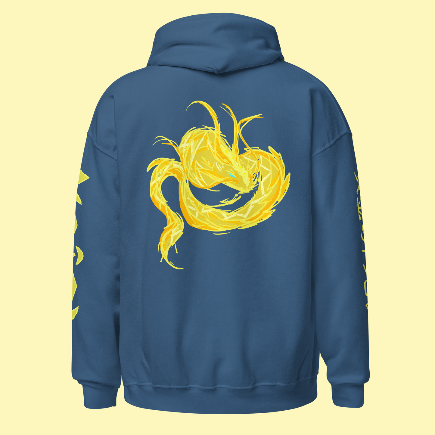 golden dragon (heavy blend hoodie)