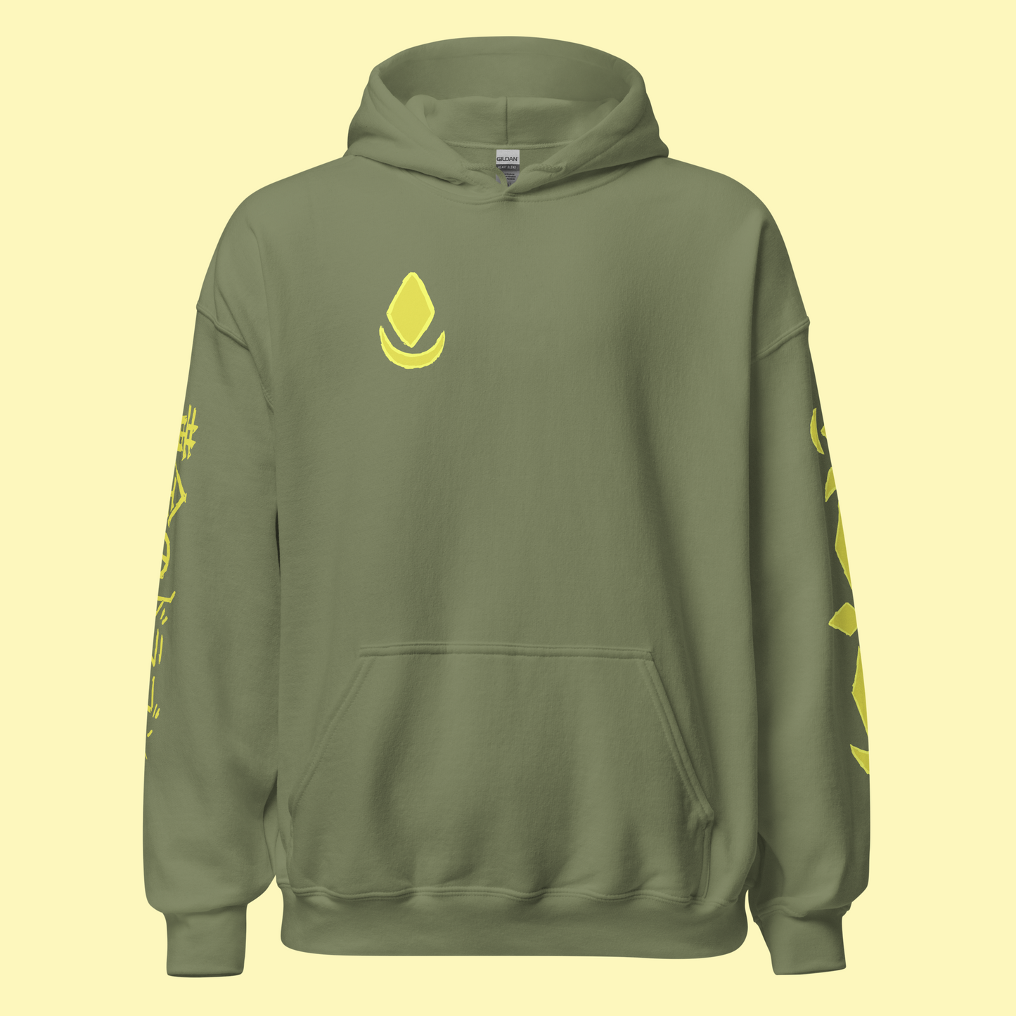 golden dragon (heavy blend hoodie)