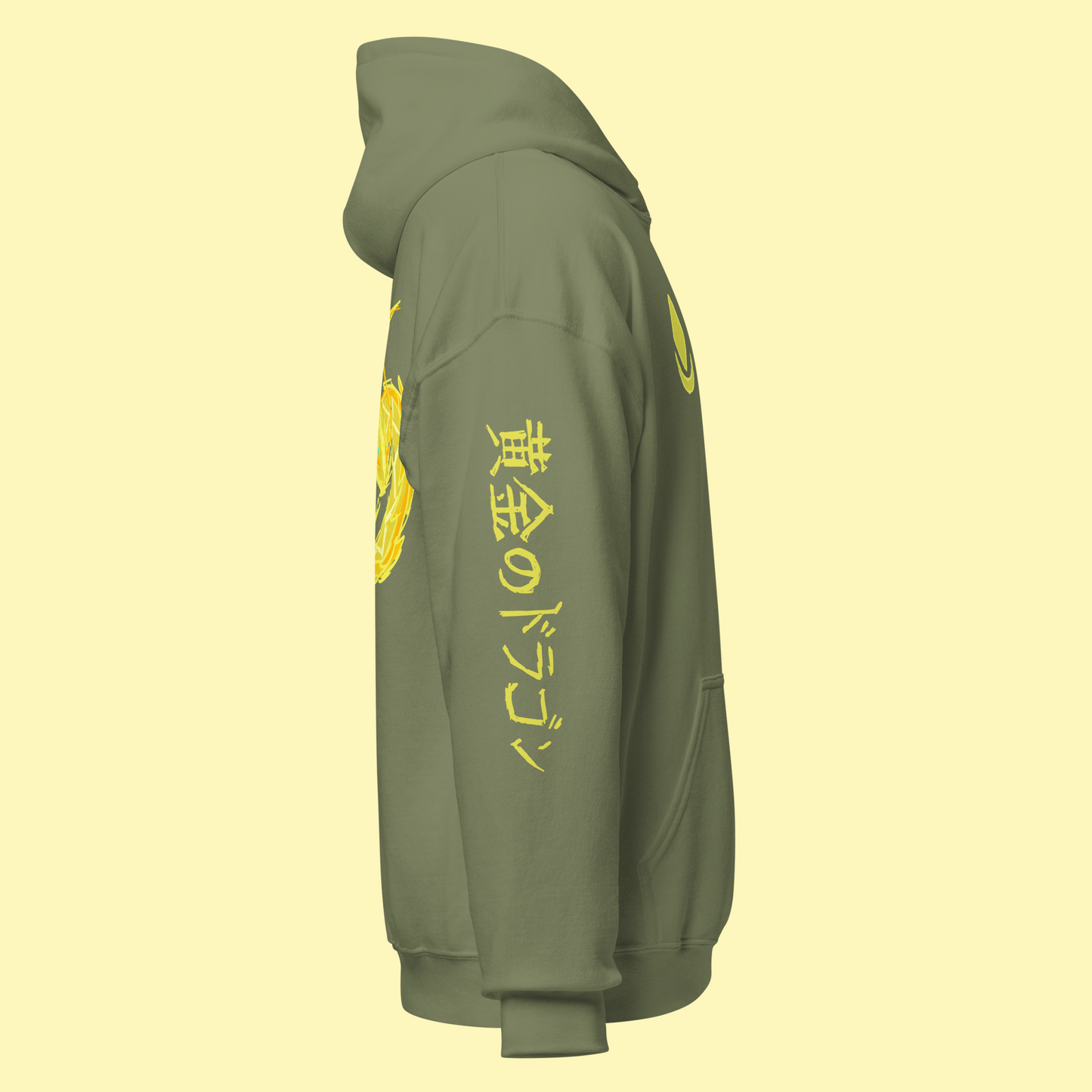 golden dragon (heavy blend hoodie)