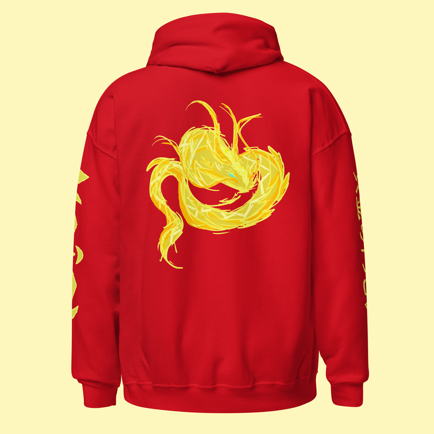 golden dragon (heavy blend hoodie)