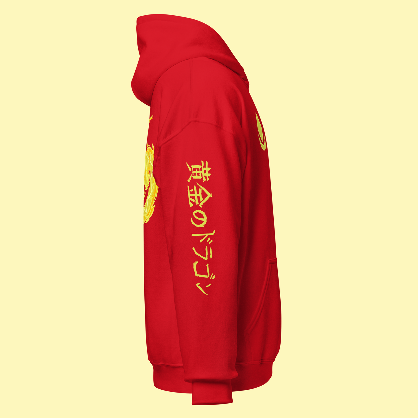 golden dragon (heavy blend hoodie)