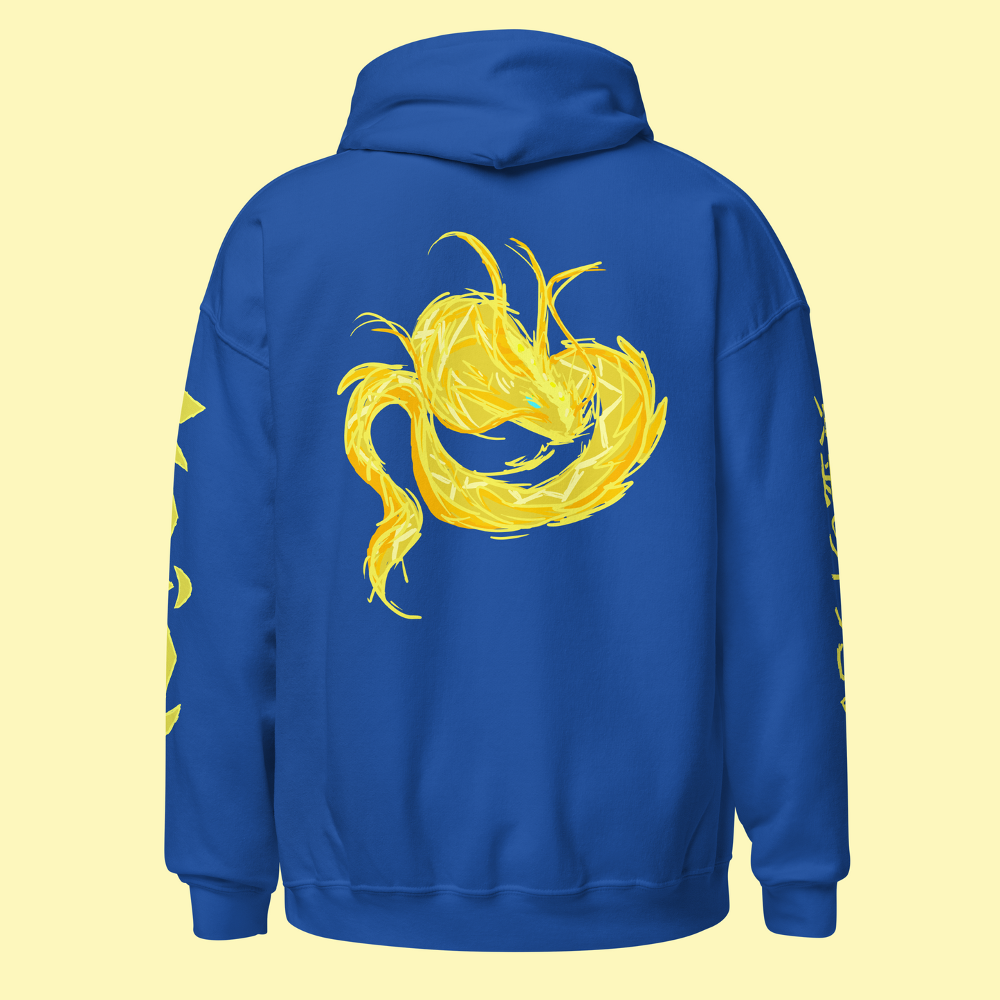 golden dragon (heavy blend hoodie)