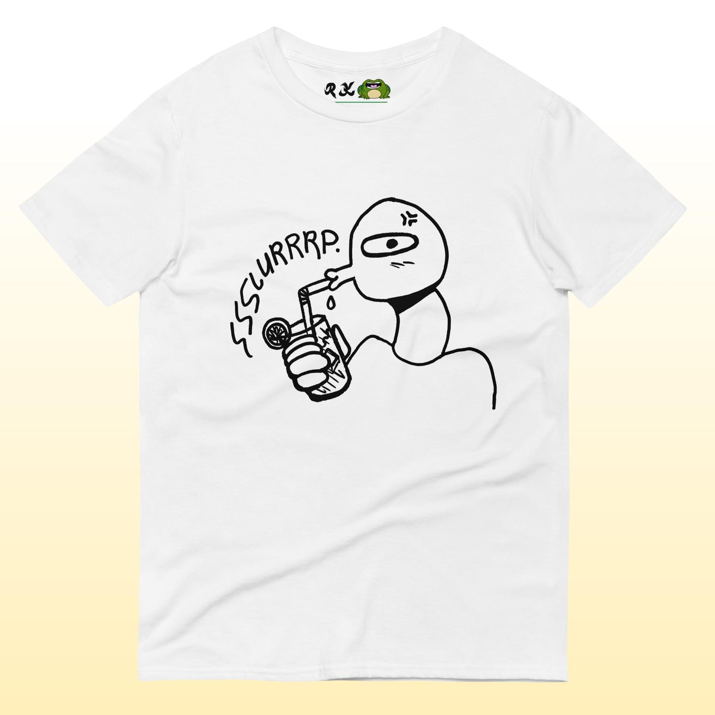 slurping lemonade (short-sleeve t-shirt)