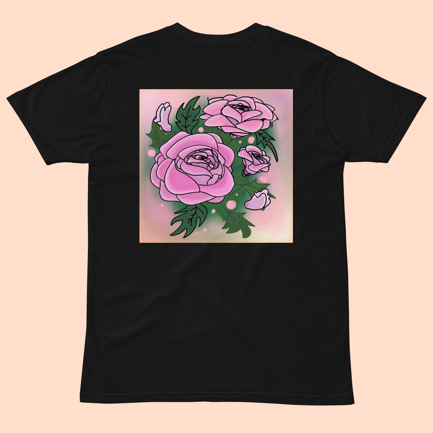 aléatoire fleurs (premium t-shirt)
