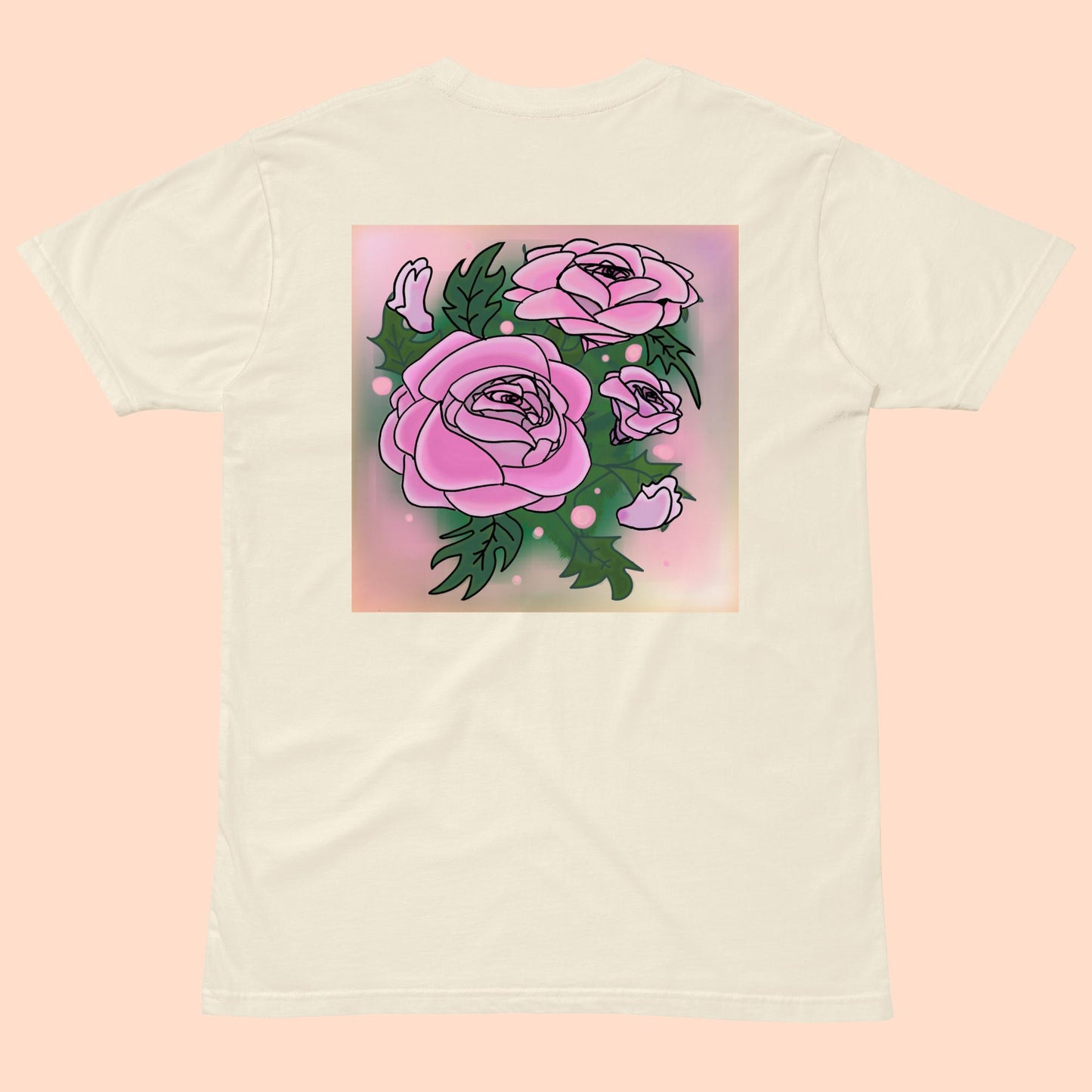 aléatoire fleurs (premium t-shirt)