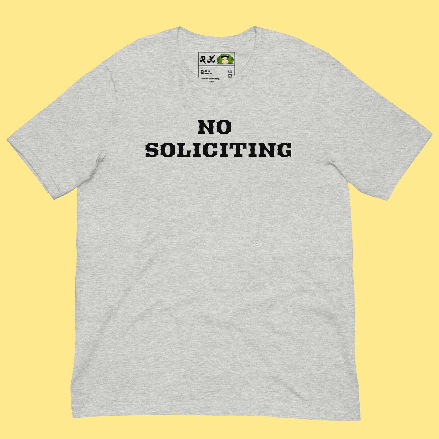 NO SOLICITING (t-shirt)